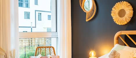 1 sovrum, strykjärn/strykbräda, gratis wi-fi och sängkläder