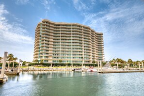 Exterior - Stylish Condo with Furnished Balcony, Shared Pool, Hot Tub, & Fitness Center (Orange Beach)