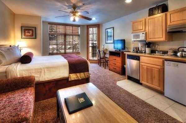 Queen bed and sleeper sofa 