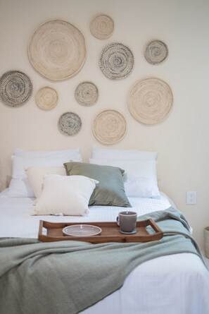 1 chambre, literie hypoallergénique, décoration personnalisée