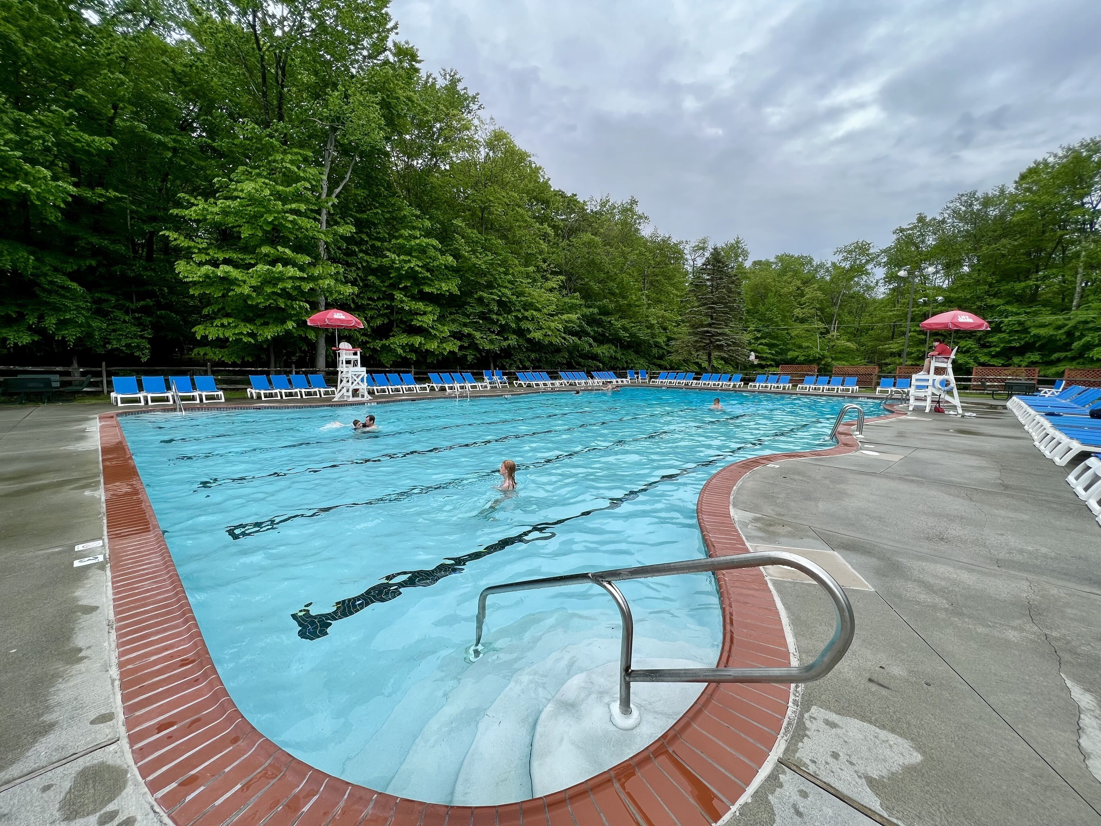Indoor pool, outdoor pool