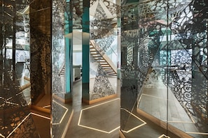 Presidential Suite, 1 Bedroom, Ocean View | Premium bedding, down comforters, pillowtop beds, minibar