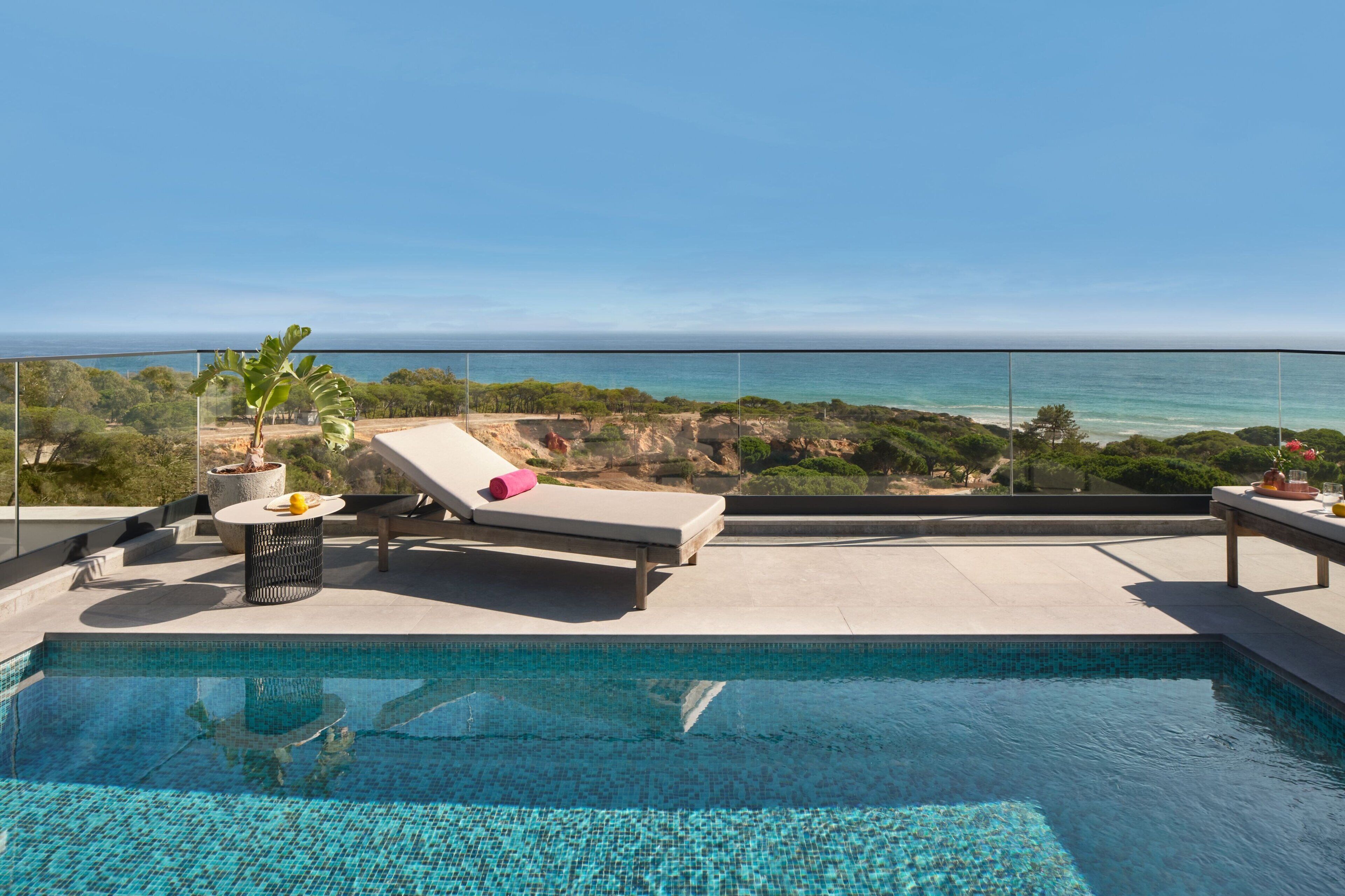 Vista a la playa o al mar