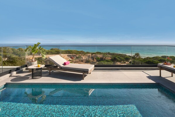 Vista a la playa o al mar