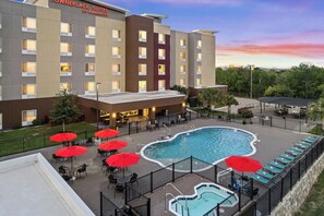 Seasonal outdoor pool
