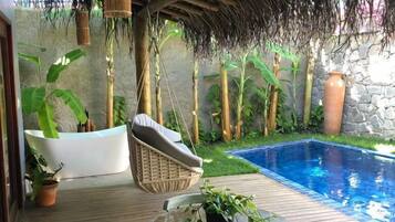 Bangalô Deluxe | Individualmente decorados, Wi-Fi de cortesia, roupa de cama