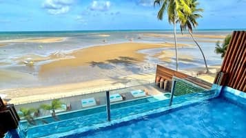 Quarto com Cama King-size e Vista do Mar | 1 soveværelse, individuelt design, gratis Wi-Fi, sengetøj