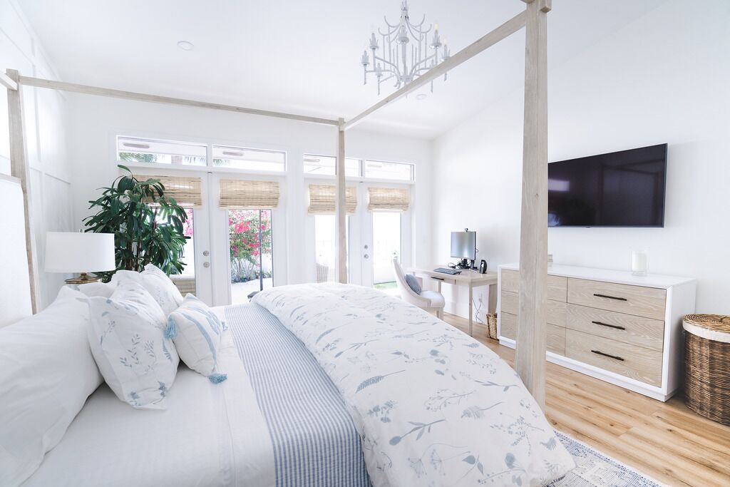 3 bedrooms, desk, iron/ironing board, free WiFi