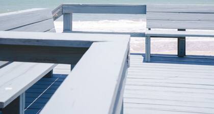 SEA SALT VILLA steps from pristine private beach.