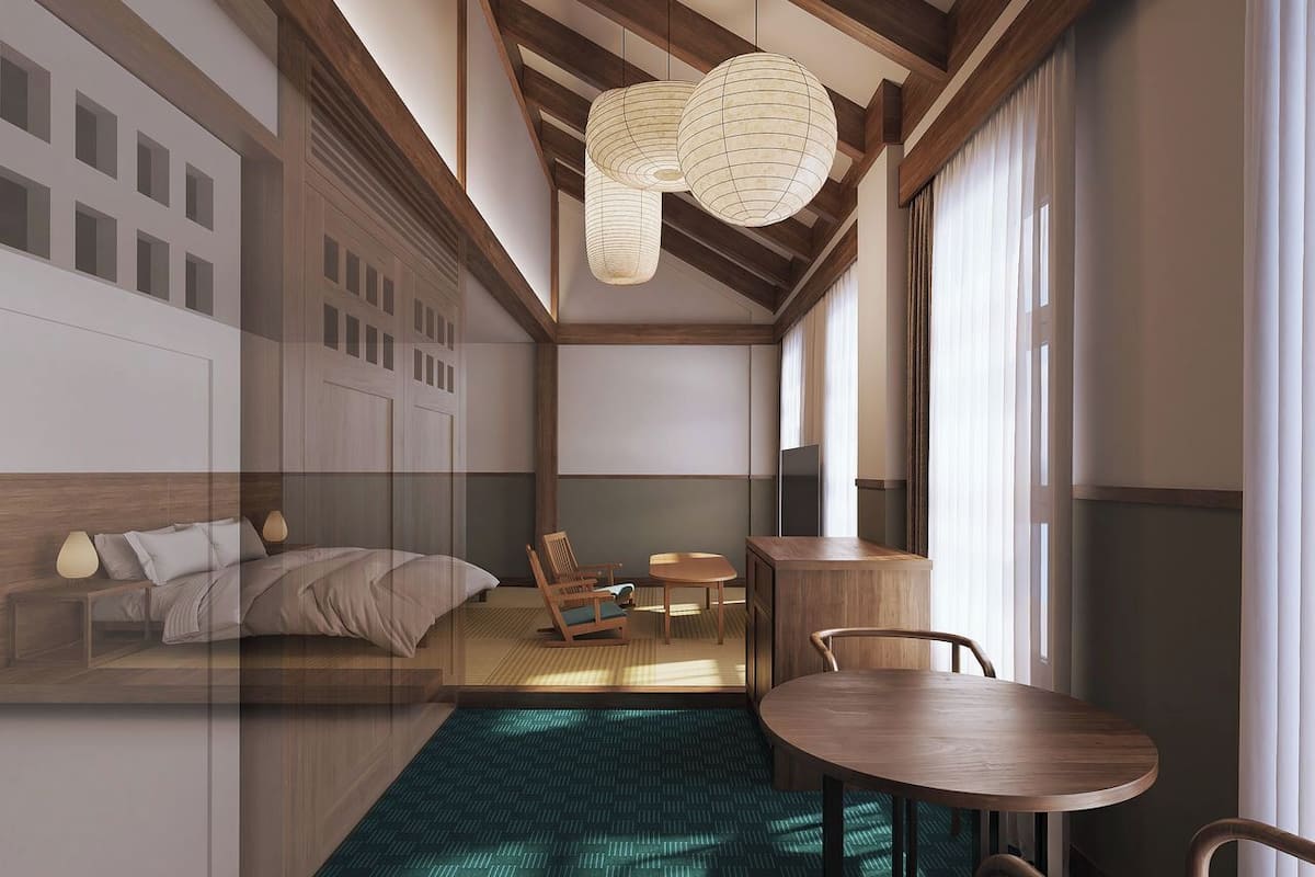 Balcony King with Free Lounge Access (former Nintendo headquarter), Non smoking | Free minibar, in-room safe, individually decorated