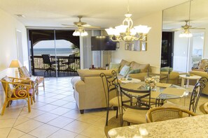 Condo, Multiple Beds, Beach View (#303-B - No Pets) | Dining - Hibiscus by Distinctive Beach Rentals (St. Augustine)