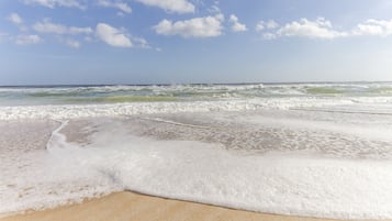On the beach