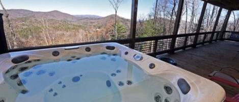 Bain à remous extérieur