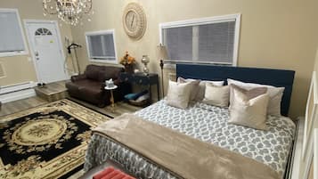 2 habitaciones, tabla de planchar con plancha y wifi gratis