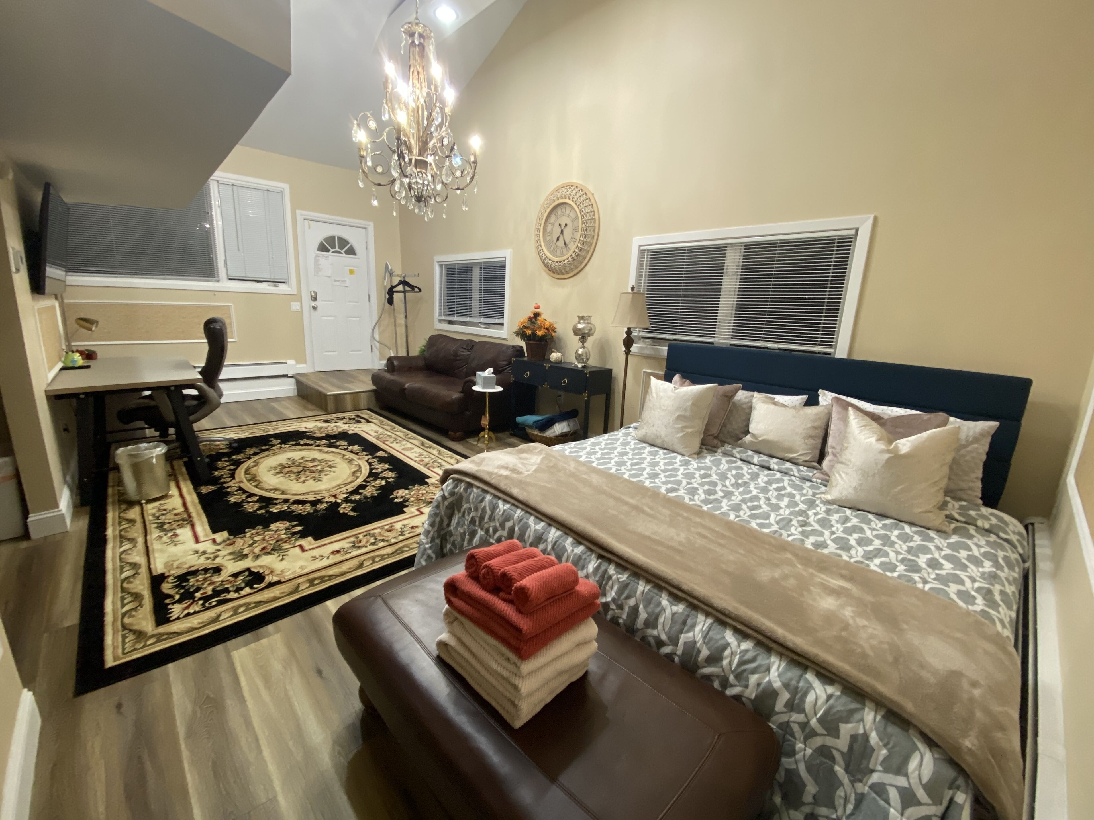 2 間睡房、熨斗/熨衫板、免費 Wi-Fi、床單