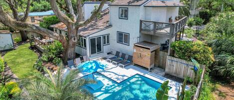 Una piscina climatizada