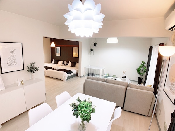 Iron/ironing board, free WiFi, bed sheets - OUCHI HOTEL Kanayama-cho with Dogs (Hiroshima)