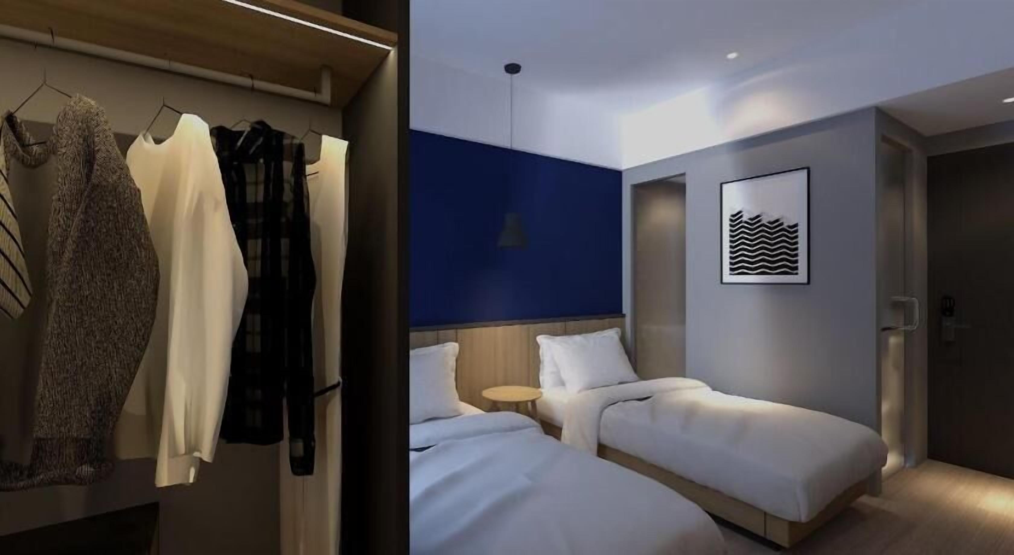 Escritorio, wifi gratis, ropa de cama