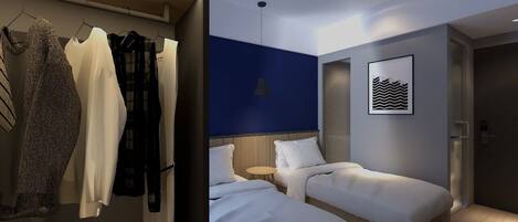 Bureau, accĂšs au Wi-Fi (inclus), literie fournie