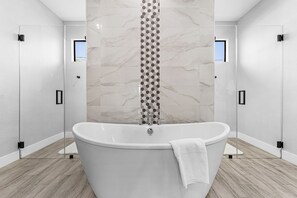 Shower, towels