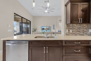 Interior - Kayaks, Custom Outdoor Kitchen, Pool - Call it Home! - Casa Cabana - Roelens Vacations (Cape Coral)