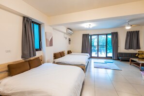 ห้องดีลักซ์ | Wi-Fi ฟรี, ผ้าปูที่นอน