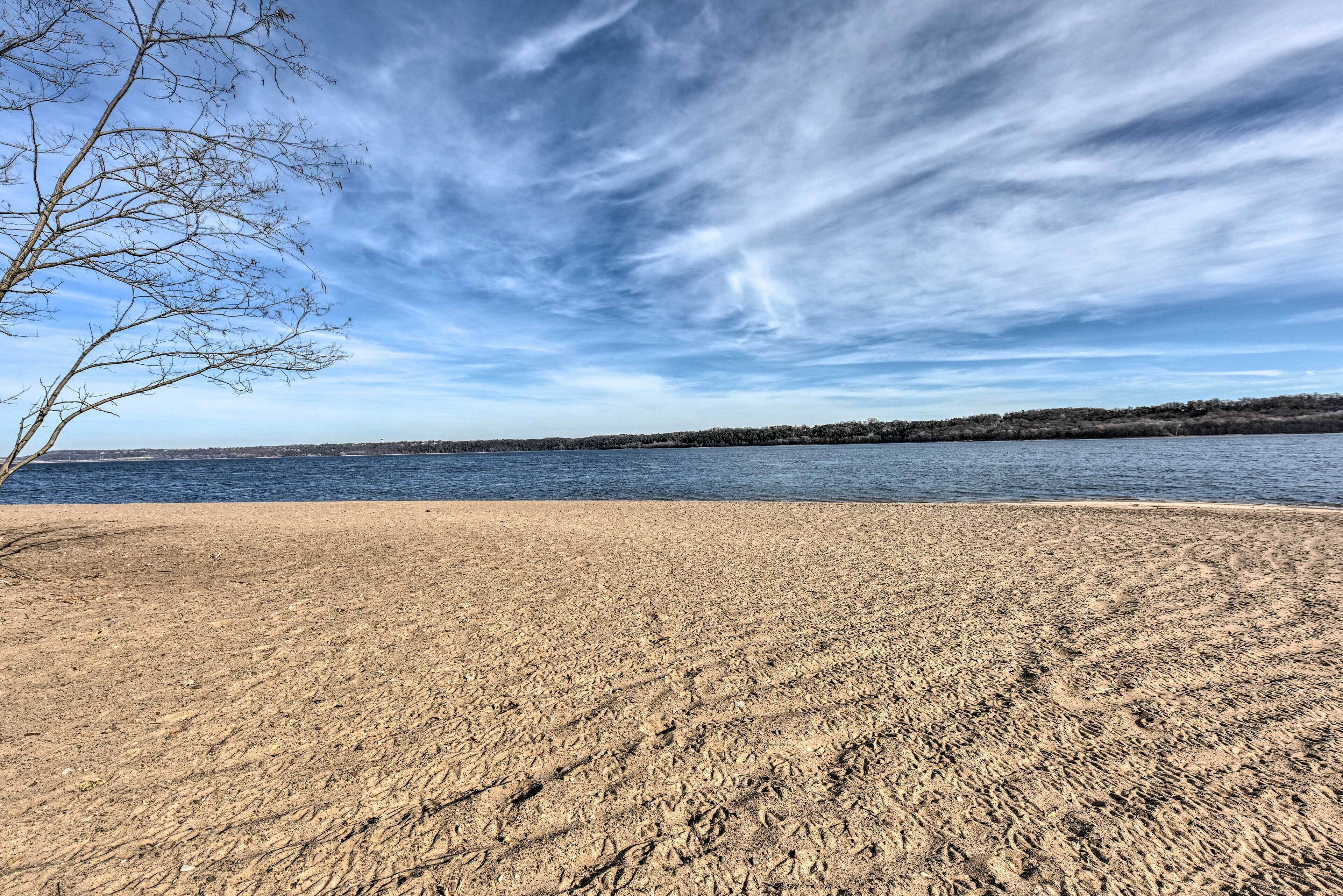 Beach nearby