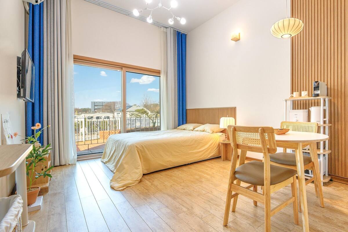 ベーシック ルーム 1 ベッドルーム (101  river) | 1 室のベッドルーム、WiFi (無料)