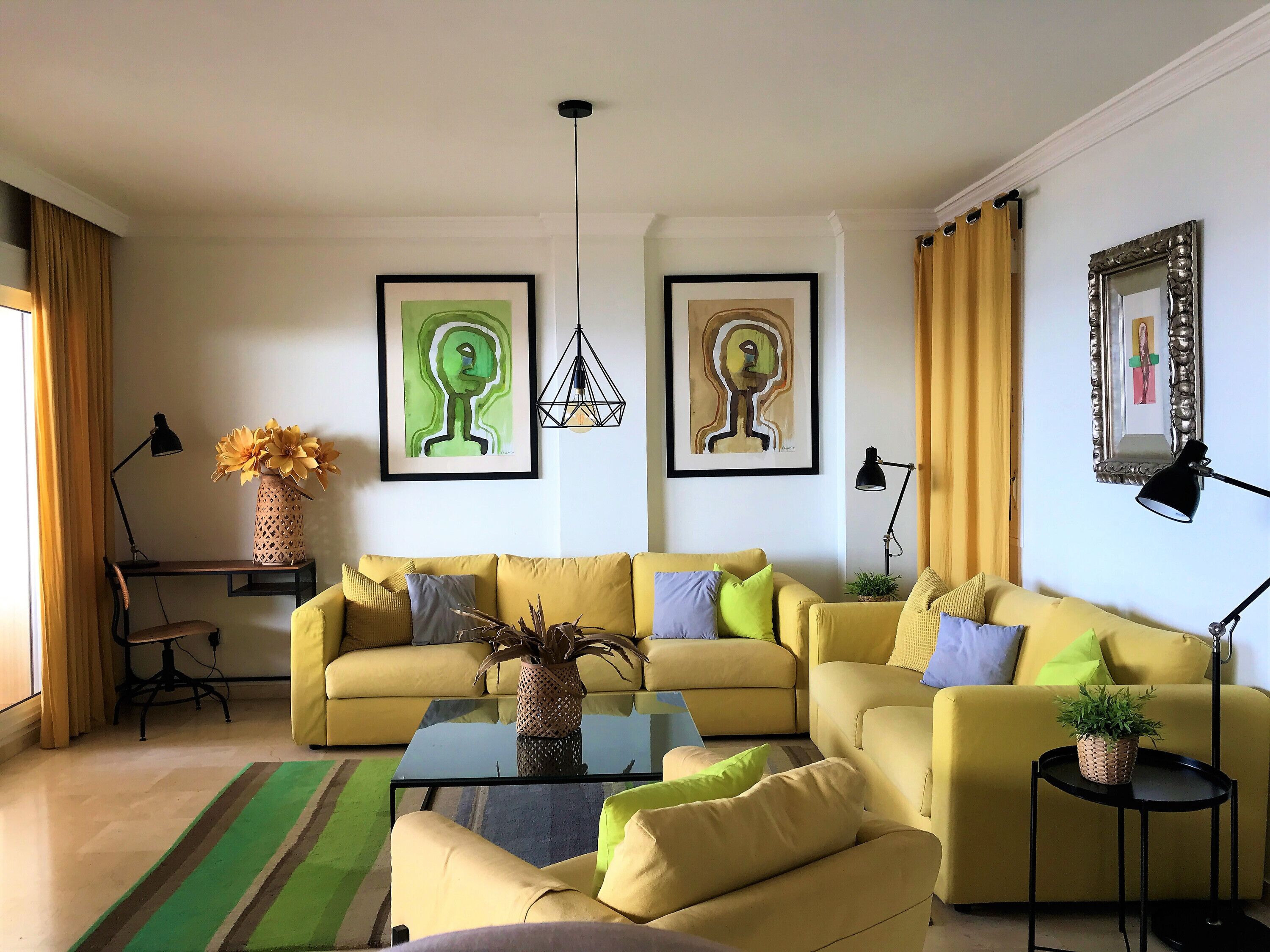 TV, DVD player, stereo