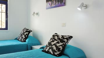 2 habitaciones, wifi gratis y ropa de cama