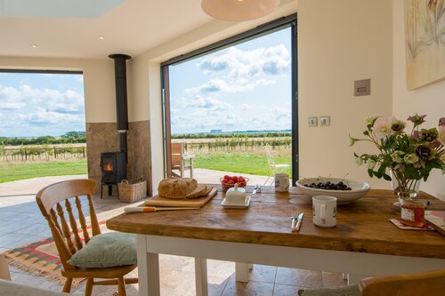 The Hexagon - Wow. What a Location! With views to the Sea and Bird Sanctuaries. Totally remote