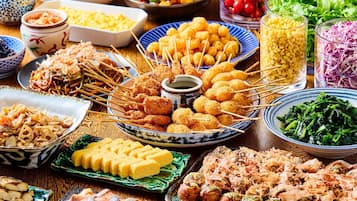 Frokostbuffé hver dag (mot et tillegg)