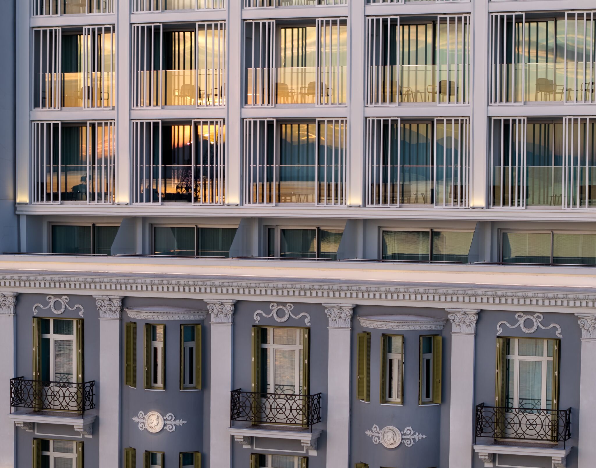 Fassade der Unterkunft
