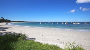 بالقرب من الشاطئ