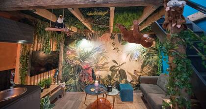 âïžJUNGLE ROOMâïžĂ©vadez vousâ€ïžcosy luxeâ€ïžgare/ autorouteâïž