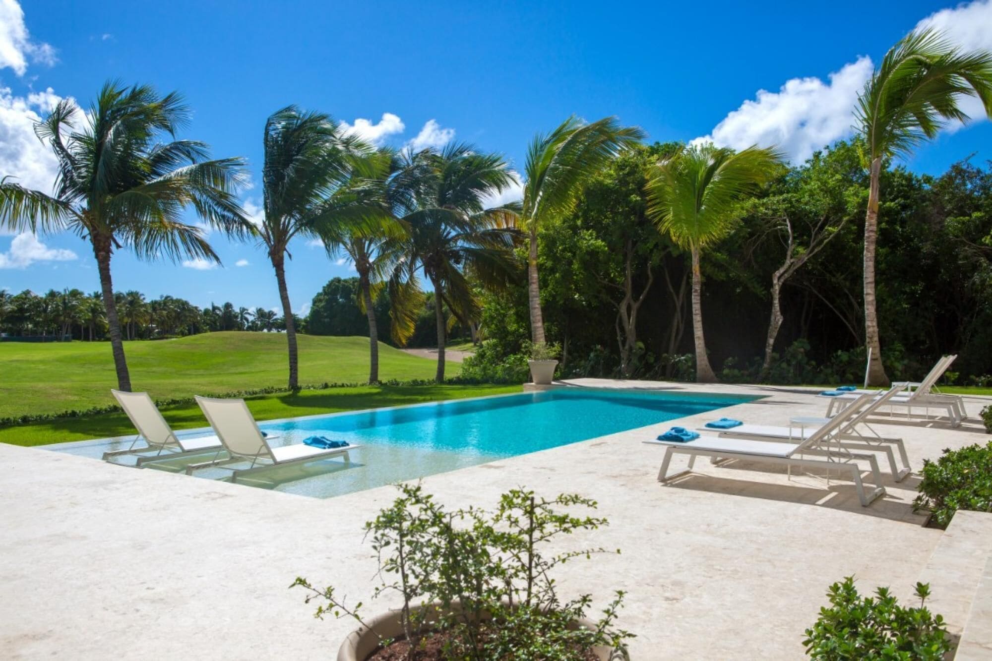 Amazing Golf Villa at Luxury Resort in Punta Cana Includes Staff Golf Carts and Bikes