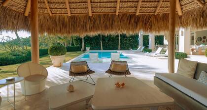 Amazing Golf Villa at Luxury Resort in Punta Cana Includes Staff Golf Carts and Bikes