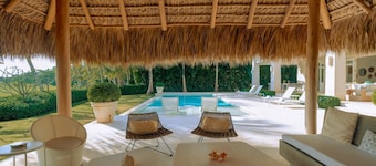 Amazing Golf Villa at Luxury Resort in Punta Cana Includes Staff Golf Carts and Bikes