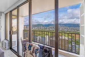 Condo, 1 Bedroom | Balcony - Newly Remodeled - 30th Floor Suite with EPIC Mountain Views by Koko Resort Vacation Rentals (Honolulu)