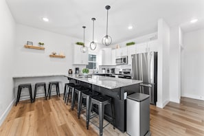 House, Multiple Bedrooms | Private kitchen | Fridge, oven, coffee/tea maker, toaster - Summer Breeze 9 Bedroom Home by RedAwning (Branson)