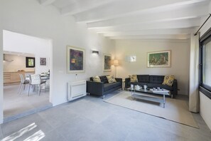 Télévision, cheminée