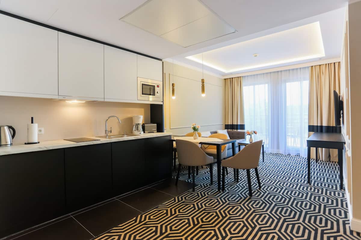 Apartamento standard | Área de estar