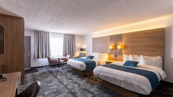 Superior Room 2 Queen Beds | 獨特裝潢、布置獨特、筆電工作空間、隔音