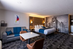 Superior Room 1 King Bed | Individually decorated, individually furnished, laptop workspace