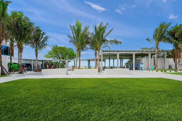 Enceinte de l’hébergement