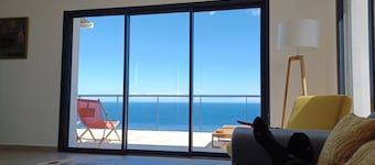 Exceptional sea view villa with pool