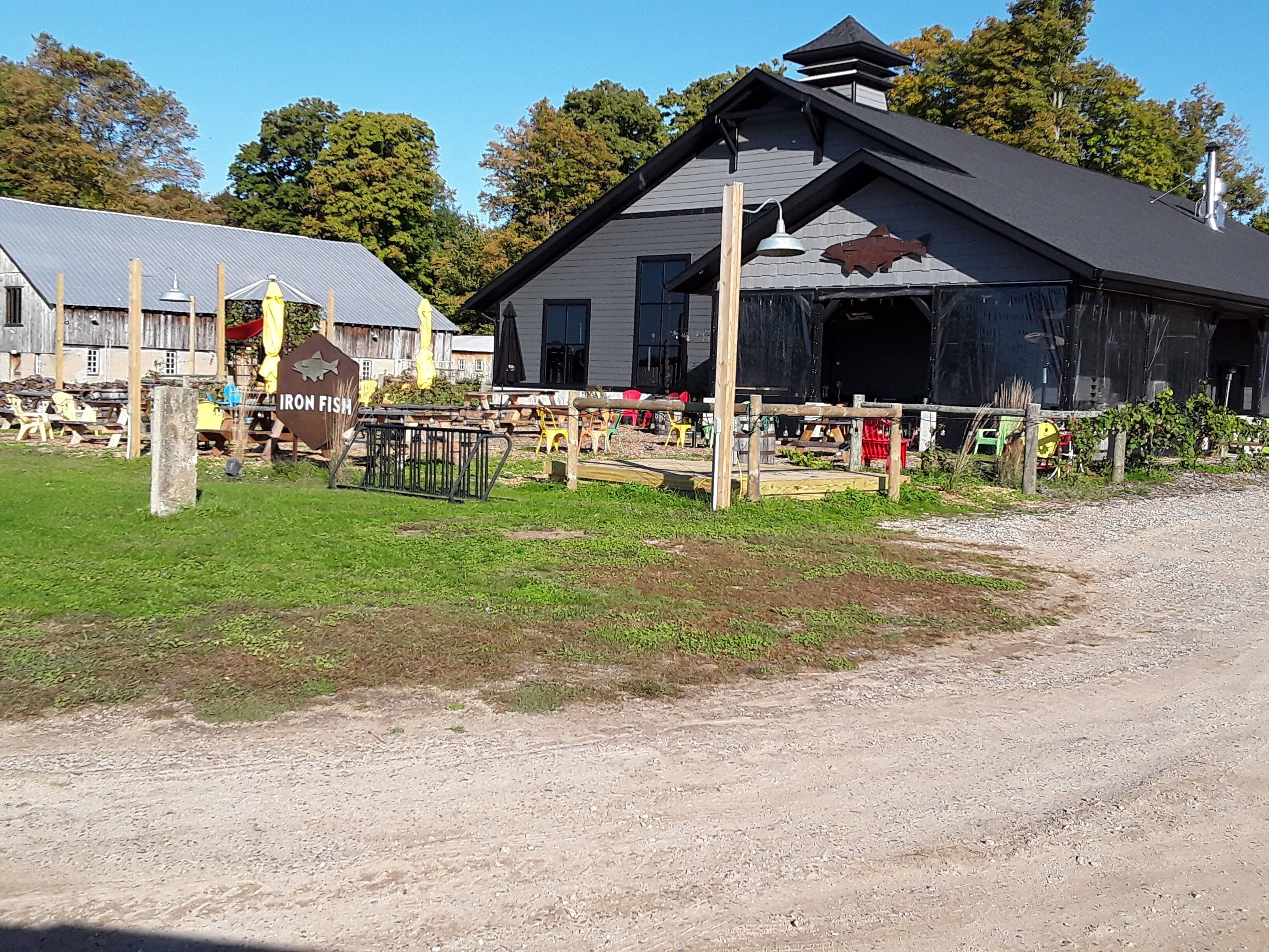 Iron Fish Distillery 10 minutes south