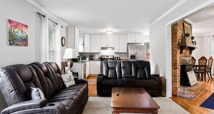 Modern Charm & Garden View