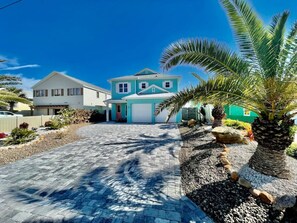 Exterior - Just Beachy: Stunning 4BR Oceanfront Home + Private Pool (St. Augustine)