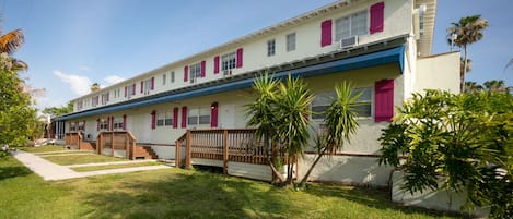 Majoituspaikan julkisivu